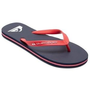 Quiksilver Molokai Core sandalen voor heren, rood 1, 43 EU