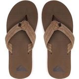 Slippers - Tan - Leer - Zonder Sluiting