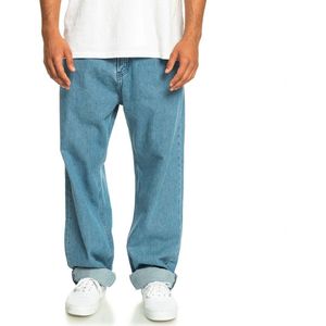 Biologisch - Lichtblauwe Jeans - Katoen - Knoopsluiting