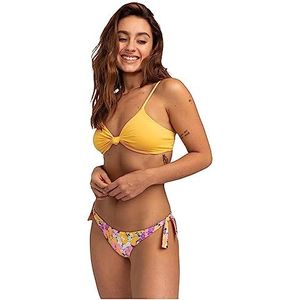 Billabong damesbikinitop, driehoekig, geel, XL/14