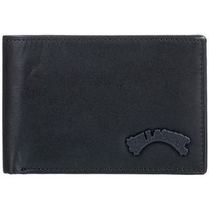 BILLABONG Arch Leather Wallet, paspoorthoes, heren, zwart., One Size Grote Maten