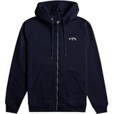 Billabong Arch Sweatshirt Met Rits Blauw Man
