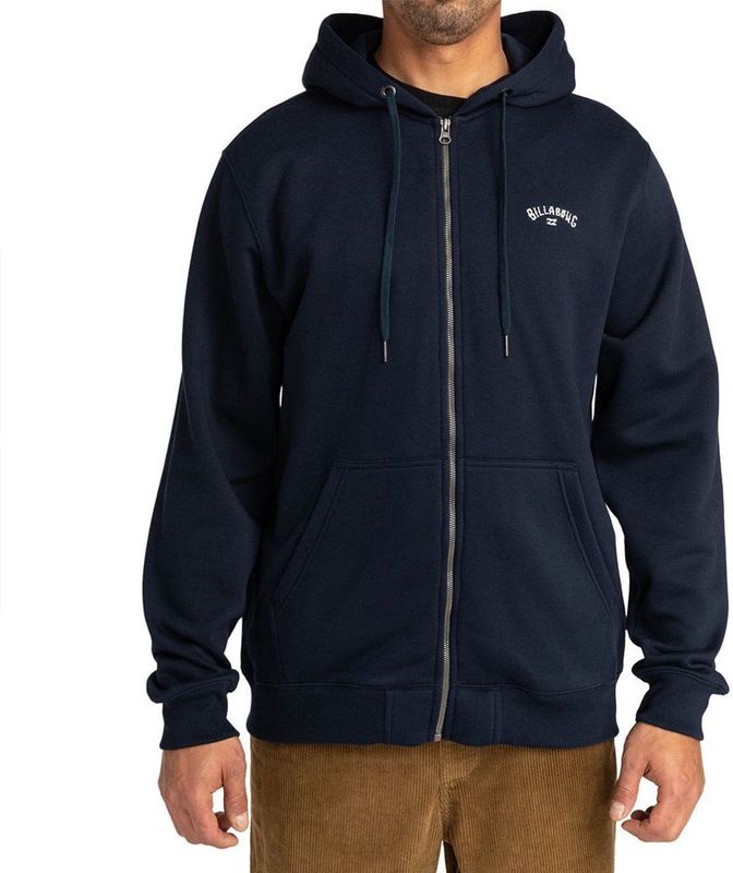 Billabong Arch Sweatshirt Met Rits Blauw Man