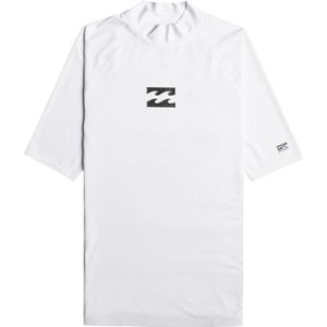 Billabong - Waves All Day S/S Lycra - Zwembroek - Wit - 85% Polyester, 15% Elastaan