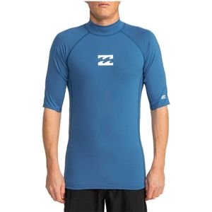 Billabong - Waves All Day - UV-Rashguard - Donkerblauw - UPF50+ - Gerecycled Polyester