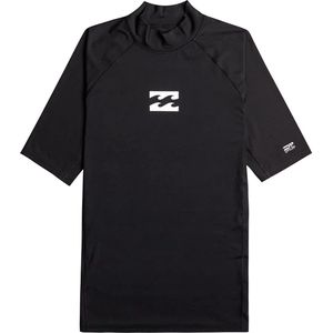 Billabong - UV-Rashguard voor mannen met korte mouwen - Waves All Day - UPF50+ - Zwart