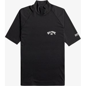 Billabong - UV-Rashguard voor vrouwen met korte mouwen - Tropic Surf - UPF50+ - Zwart - maat XS