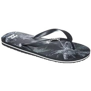 BILLABONG Heren Tides Classic Printed sandaal, Zwart, 43 EU Étroit