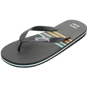 BILLABONG Heren Tides Classic Printed sandalen, zwart multi, 40 EU smal, Zwart Multi