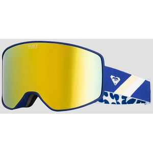 Roxy Storm Peak Chic Snowboard-/skibril voor dames, eenheidsmaat, blauw