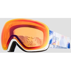 Roxy Popscreen Color Luxe Snowboard-/skibril voor dames, één maat, wit