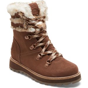 Roxy - Brandi Iii - Laarzen - Zwart - Leer/Textiel - Waterdicht