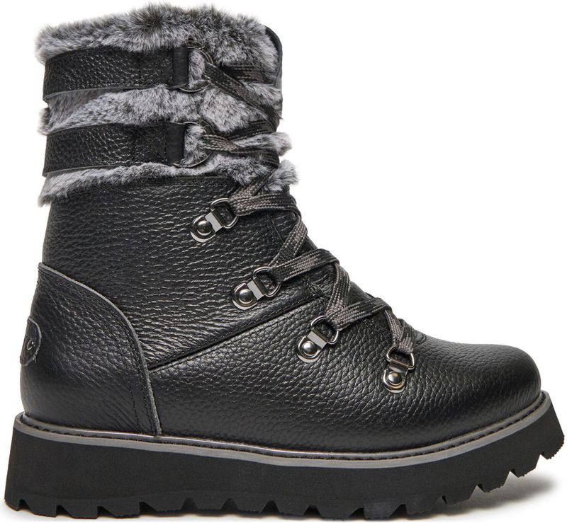 Roxy - Brandi Iii - Winterlaarzen - Zwart - Waterdichte Leren MMF Textielmix
