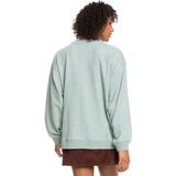 Roxy - Take Your Place - Sweatshirt - Grijs - Katoen-Polyestermix