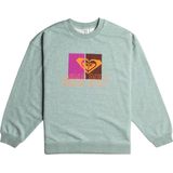 Roxy - Take Your Place - Sweatshirt - Grijs - Katoen-Polyestermix