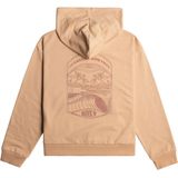 Roxy - Afternoon Hikea - Hoodie - Beige - Gerecycled Katoen Polyester