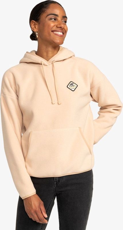 Roxy - Cool Calling - Hoodie - Beige - Gerecycled Polyester Polar Fleece