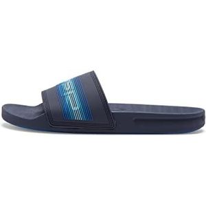 Quiksilver Heren Rivi Wordmark Slide sandalen, blauw 5, 46 EU, blauw 5, 46 EU