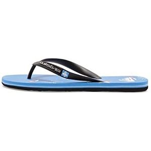 Quiksilver Molokai Art Sandalen voor heren, zwart, blauw, zwart