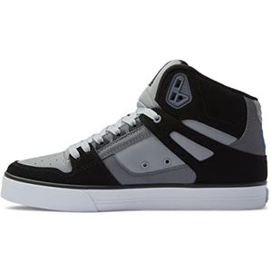 DC Shoes Pure SE sneakers voor heren, zwart/grijs/blauw, 39 EU, Black Grey Blue, 39 EU