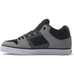 DC Shoes Pure Mid sneakers voor heren, zwart/grijs/groen, 39 EU, Zwart Grijs Groen, 39 EU
