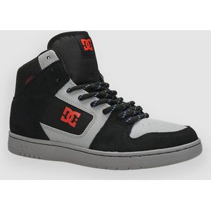DC Shoes Manteca 4 Hi WR High-Top leren schoenen voor mannen, Black Grey Red, 45 EU