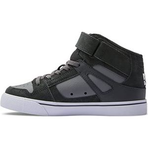 DC Shoes Pure High Top Ev Sneakers voor jongens, antraciet zwart., 30 EU