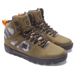 DC Shoes Pure Hi bootschoen voor heren, Olive Black, 41 EU