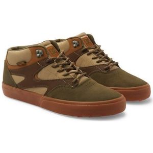 DC Shoes Kalis Vulc Mid Wnt sneakers voor heren, bruin/DK chocolade, 40,5 EU, Brown Dk Chocolate, 40.5 EU