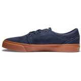 DC Shoes - Trase Sd - Sneakers - Blauw - Suede - HD-geprint Logo