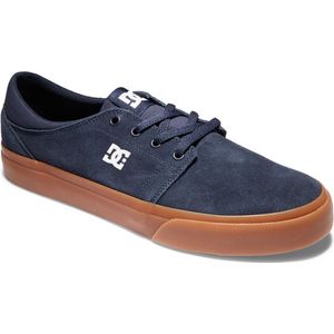 Merk - Model - Veterschoenen - Navy/Gum - Leer