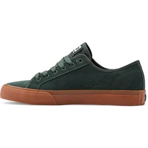 DC Shoes Heren Manual Le Sneaker, Forest Green, 39 EU, forest green, 39 EU