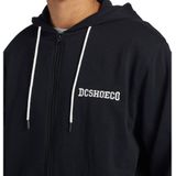 DC - Zip-Up Hoodie - Groen - Gerecycled Katoen Polyester Mix