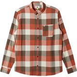 Quiksilver - Motherfly - Overhemd - Major Brown Motherfly - Regular Fit - Ruit
