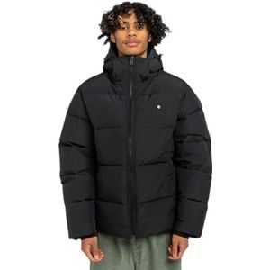 Element, Heren, Jassen, Zwart, Maat: L Zijde,