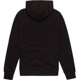 Element - Zwarte Verticale Hoodie - Heren - Katoen - Met Kangoeroezak