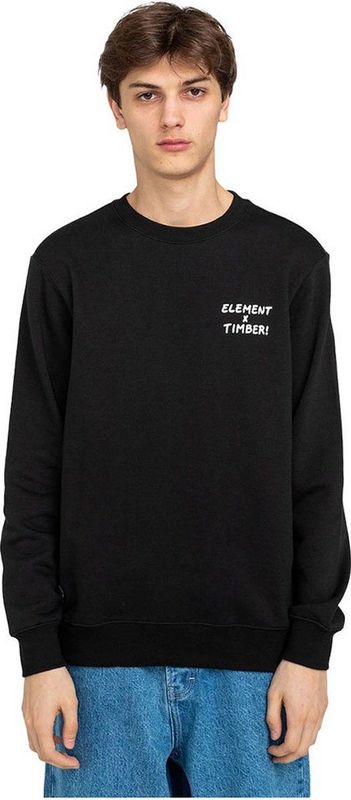 Element - Timber - Capuchon - Zwart - 60% Organische Katoen, 40% Gerecycled Polyester