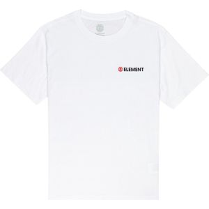 Element Blazin Chest T-shirt Met Korte Mouwen Wit L Man
