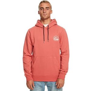 Quiksilver - Clean Circle - Hoodie - Groen - 80% Biologisch Katoen, 20% Gerecycled Polyester, Gewicht 280g
