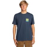 Billabong Stamp T-shirt Met Korte Mouwen Blauw S Man
