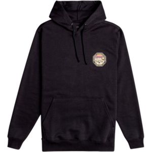 Billabong - Rockies - Hoodie - Zwart - Gerecycled Polyester-Katoen Mix, Capuchon, Buidelzak