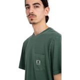Element Basic Pocket Label SS Casual T-shirt Heren Zwart