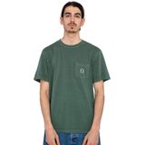 Element Basic Pocket Label SS Casual T-shirt Heren Zwart