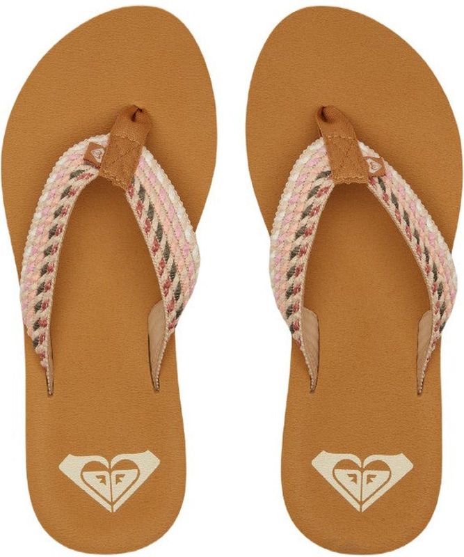 Roxy - Porto Rope - Strandsandalen - Multi - Polyester-Katoenmix