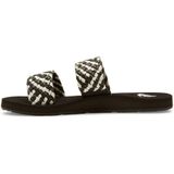 Roxy - Porto - Instappers - Zwart - Synthetisch Leer - Voorgevormd Voetbed