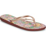 Roxy  BERMUDA PRINT  slippers  dames Roze