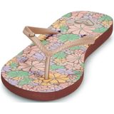 Roxy  BERMUDA PRINT  slippers  dames Roze