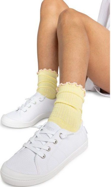 Roxy - Bayshore Plus - Sneakers - Zwart - Synthetisch