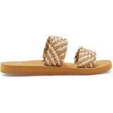 Roxy - Porto - Instappers - Zwart - Synthetisch Leer - EVA-voetbed