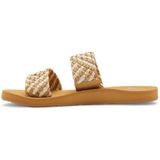 Roxy - Porto - Instappers - Zwart - Synthetisch Leer - EVA-voetbed